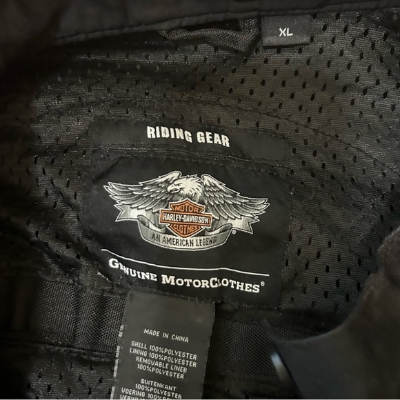Harley Davidson jacket with windbreaker XL - Picture 2 of 2